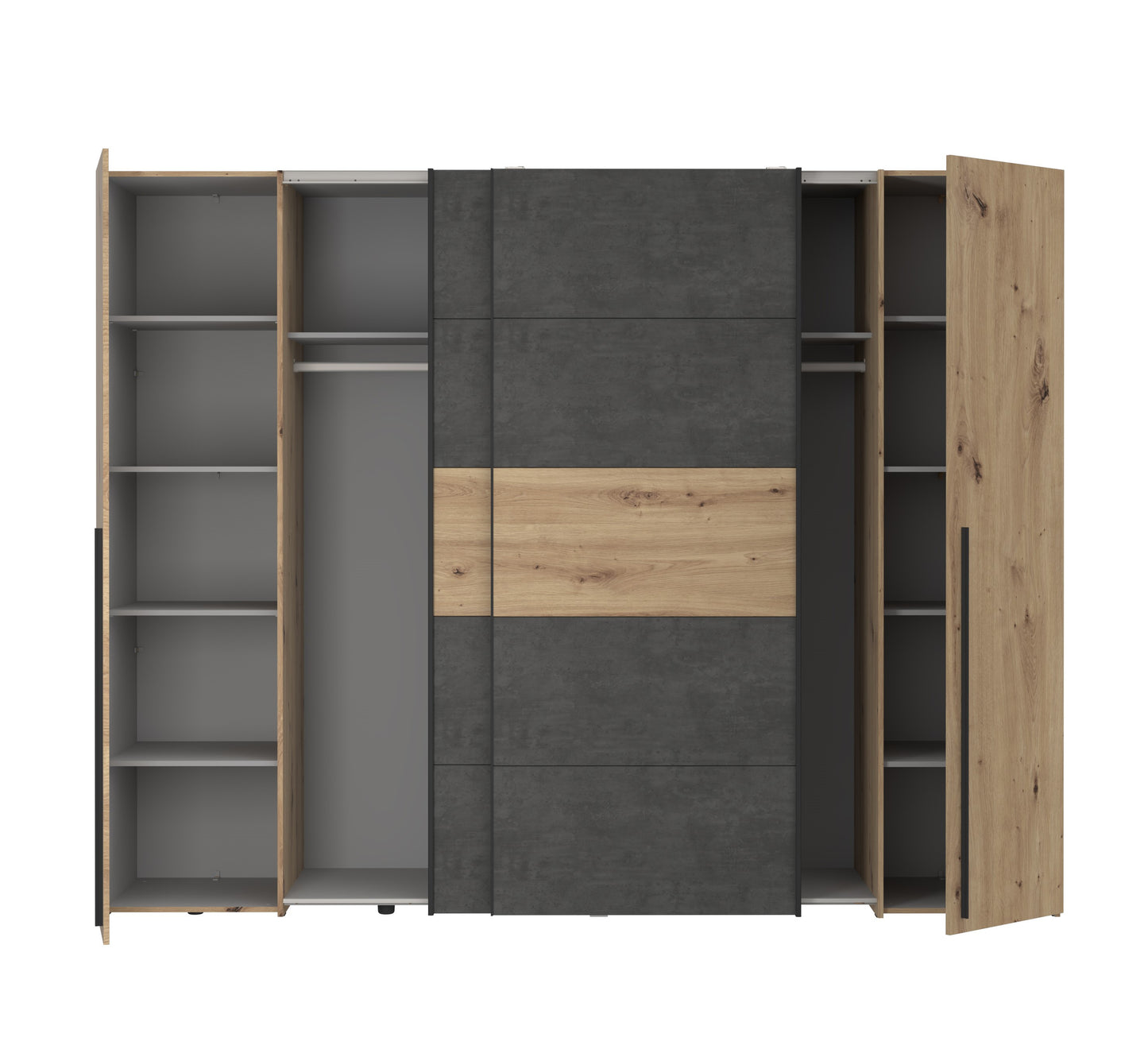 Dulap Energy Stejar Artisan, 270 Cm