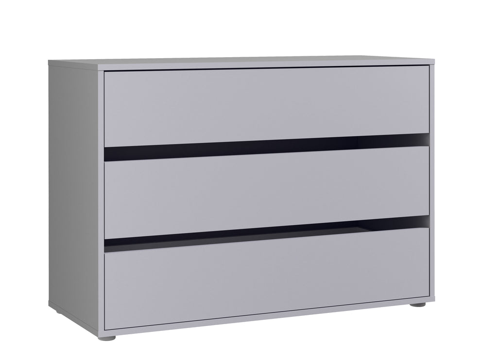 Comoda Interior Dulap Rimrock Gri, 98.7 Cm