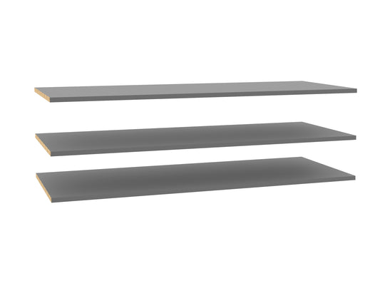 Set 3 Polite Dulap Rimrock Gri, 51 Cm