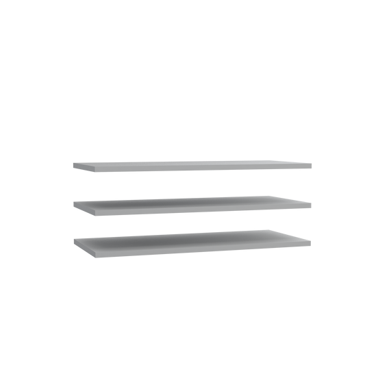 Set 3 Polite Dulap Rimrock Gri, 97.8 Cm
