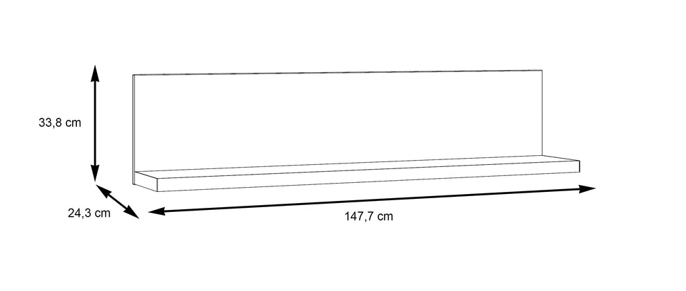 Polita Sentozza 148 Cm
