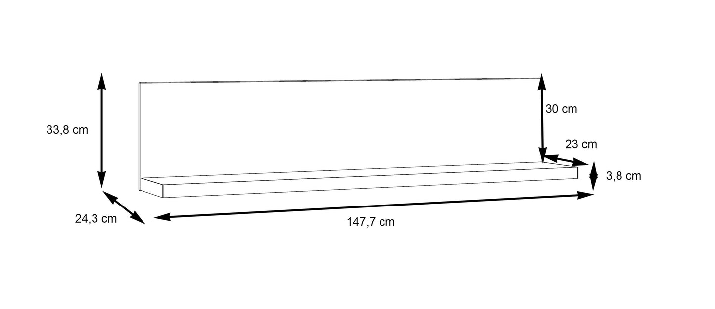 Polita Sentozza 148 Cm