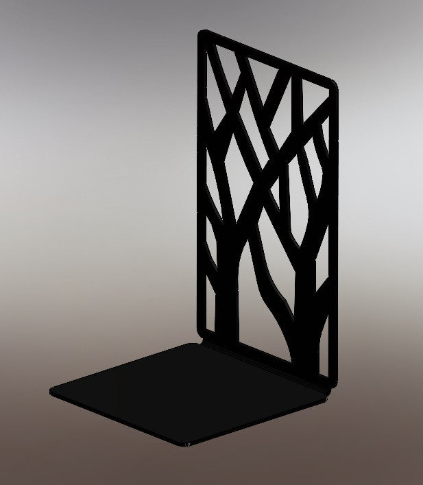Suport De Carte Copac Otel, Negru Mat, 18 X 11 Cm