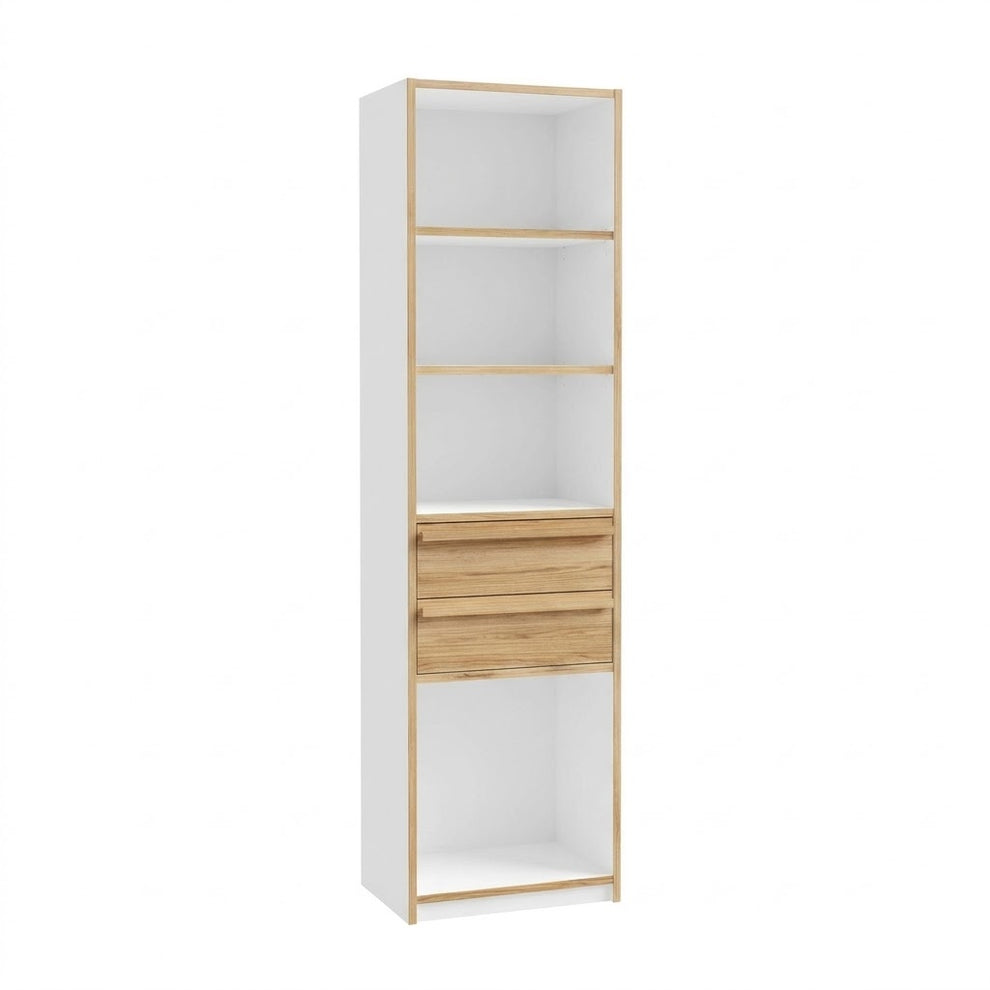 Biblioteca Cu 2 Sertare Smartway, 59 Cm
