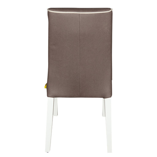 Scaun Fiona, Gri Argintiu Si Alb, 46.5 x 64 x 91 Cm