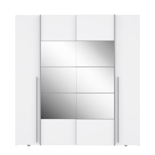 Dulap Cu Oglinda Energy Alb, 200 Cm