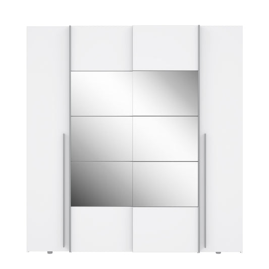 Dulap Cu Oglinda Energy Alb, 200 Cm