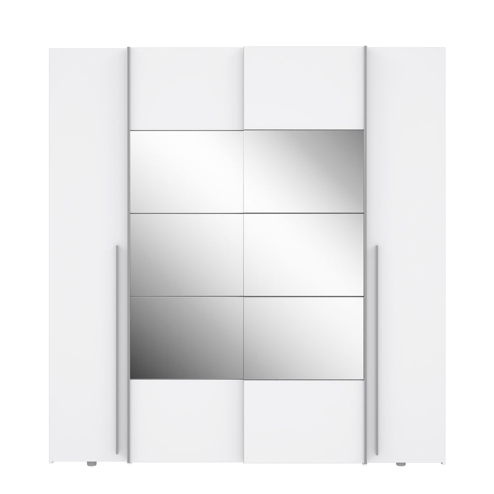 Dulap Cu Oglinda Energy Alb, 200 Cm