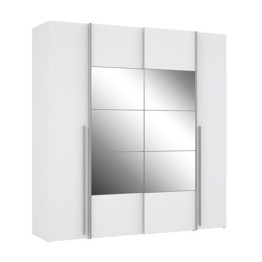 Dulap Cu Oglinda Energy Alb, 200 Cm