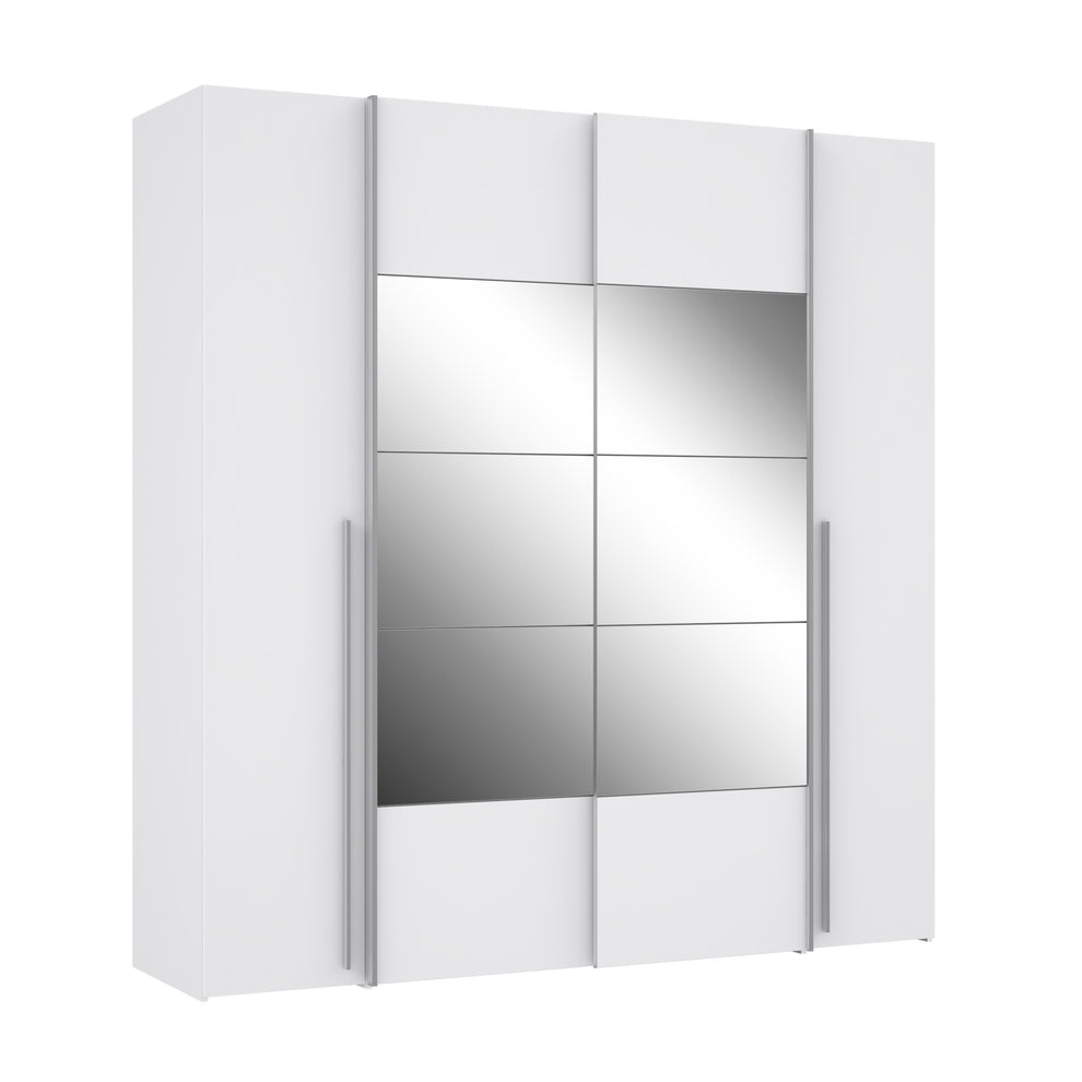 Dulap Cu Oglinda Energy Alb, 200 Cm