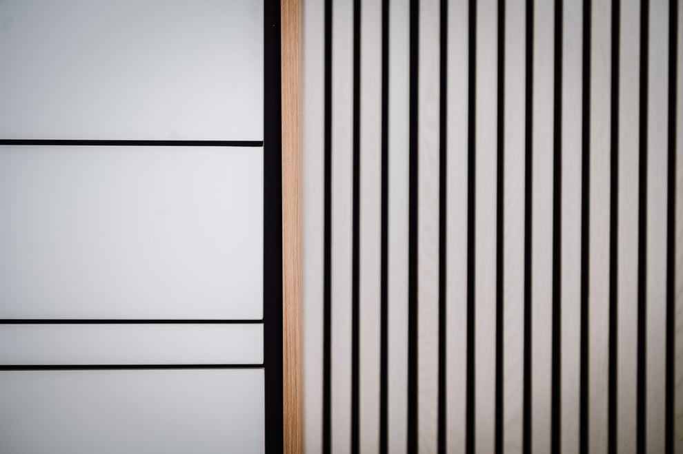 Riflaj Mdf Alb, Furniruit, 240 x 60 cm