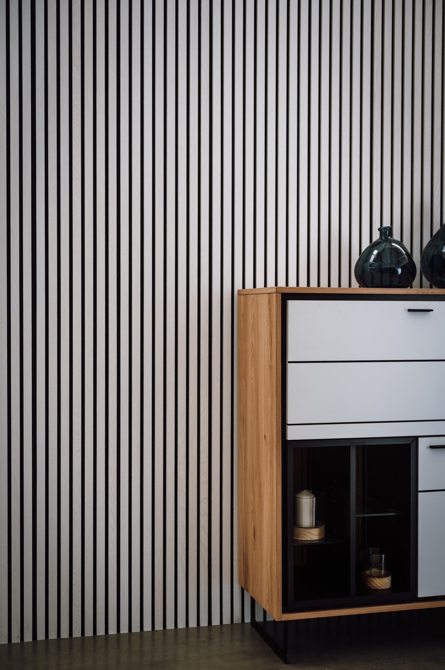 Riflaj Mdf Alb, Furniruit, 240 x 60 cm