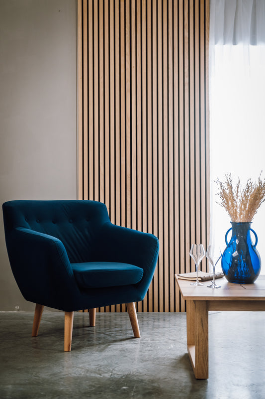 Riflaj Mdf Stejar Natur, Furniruit, 240 x 60 cm