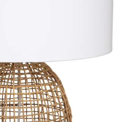 Veioza Rattan Karl, 56 Cm