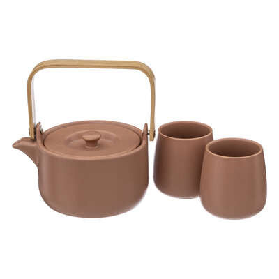 Set Ceainic Cu Pahare, Terra, 50 Cl