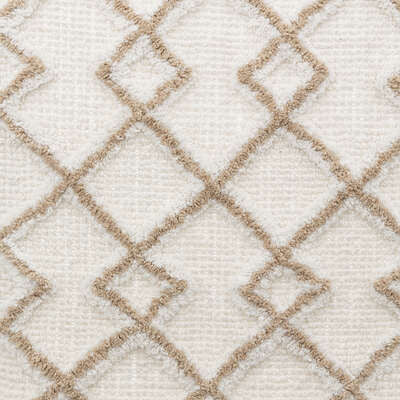 Covor De Baie Ethnic, Taupe, 50 X 120 Cm
