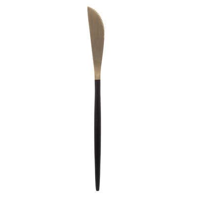 Set Tacamuri Ideea Gold Si Black, 24 Piese