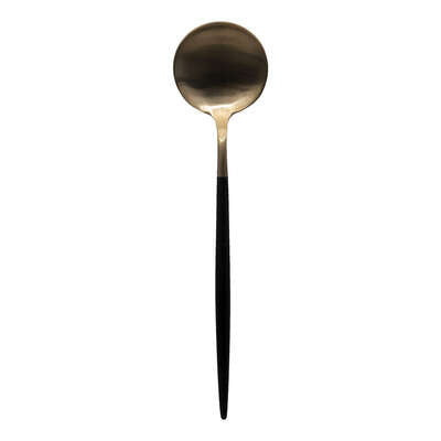 Set Tacamuri Ideea Gold Si Black, 24 Piese