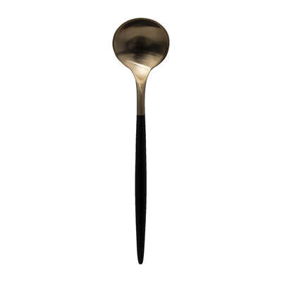 Set Tacamuri Ideea Gold Si Black, 24 Piese