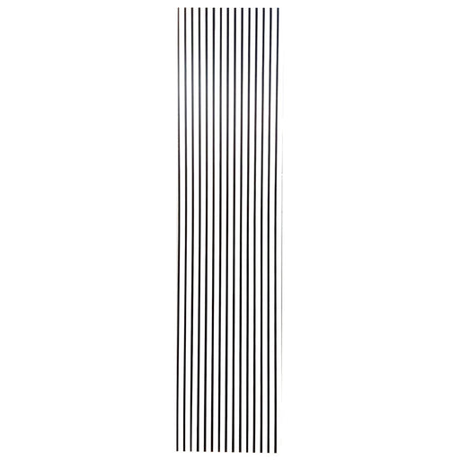 Mostra Riflaj Mdf Furniruit, Alb, 29.6 x 12.6 Cm