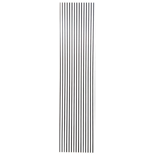 Mostra Riflaj Mdf Furniruit, Alb, 29.6 x 12.6 Cm