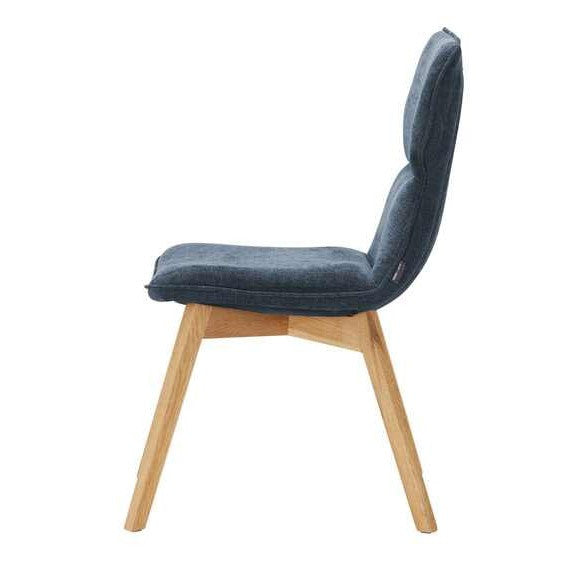 Scaun Austin Smoke-City 77, Albastru, 60 Cm