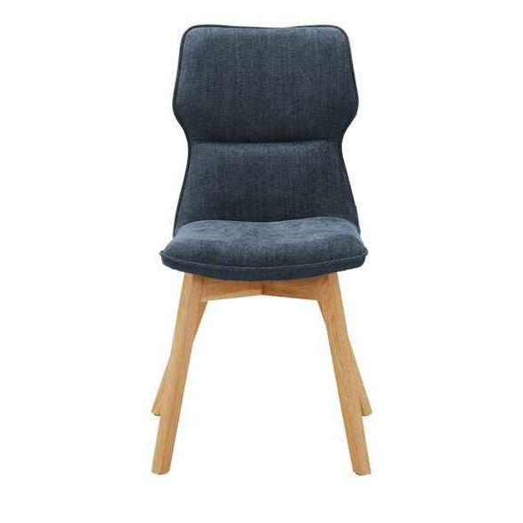 Scaun Austin Smoke-City 77, Albastru, 60 Cm