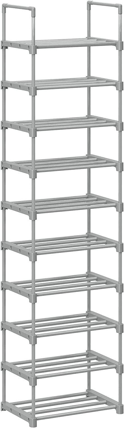 Organizator Metalic Pentru Depozitare Pantofi, Gri, 45 Cm