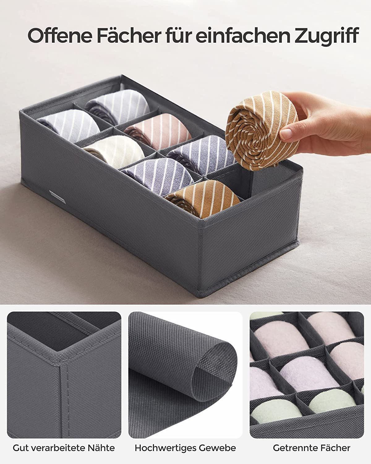 Set De 8 Organizatoare Pentru Lenjerie De Corp
