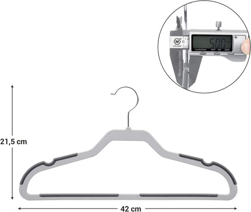 Pachet De 20 De Umerase, Gri, 42 Cm