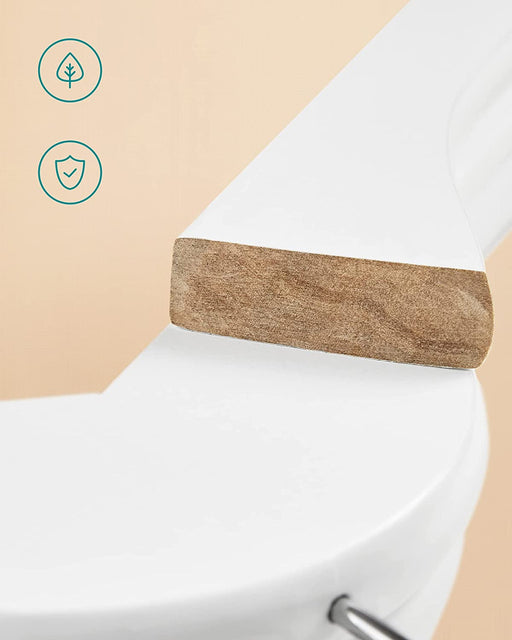 Pachet De 30 De Umerase Din Lemn, Alb, 44.5 Cm
