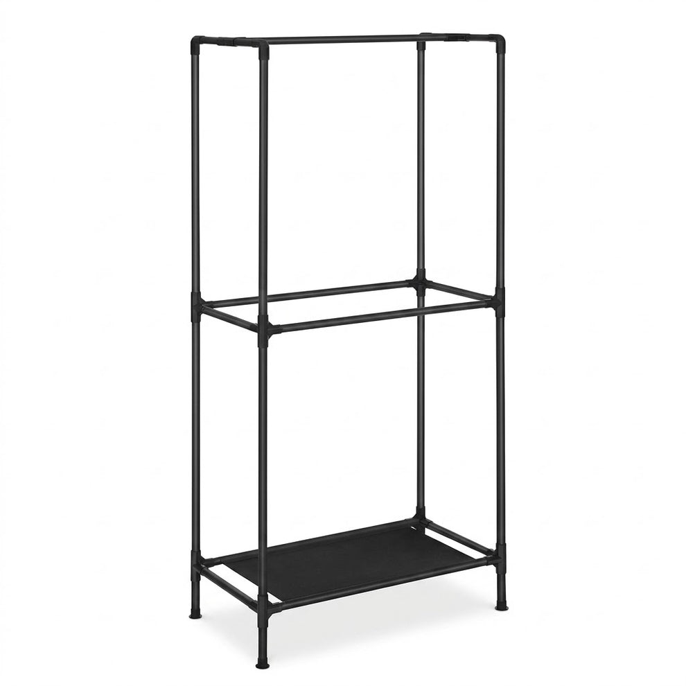 Suport Cu 3 Sine Pentru Haine, Negru, 95 Cm