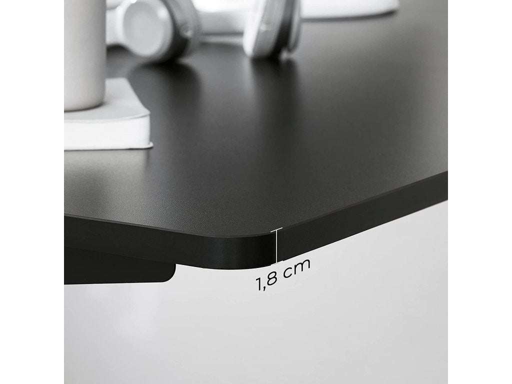 Blat De Lucru Pentru Birou Electric, Negru, 70 X 140 Cm