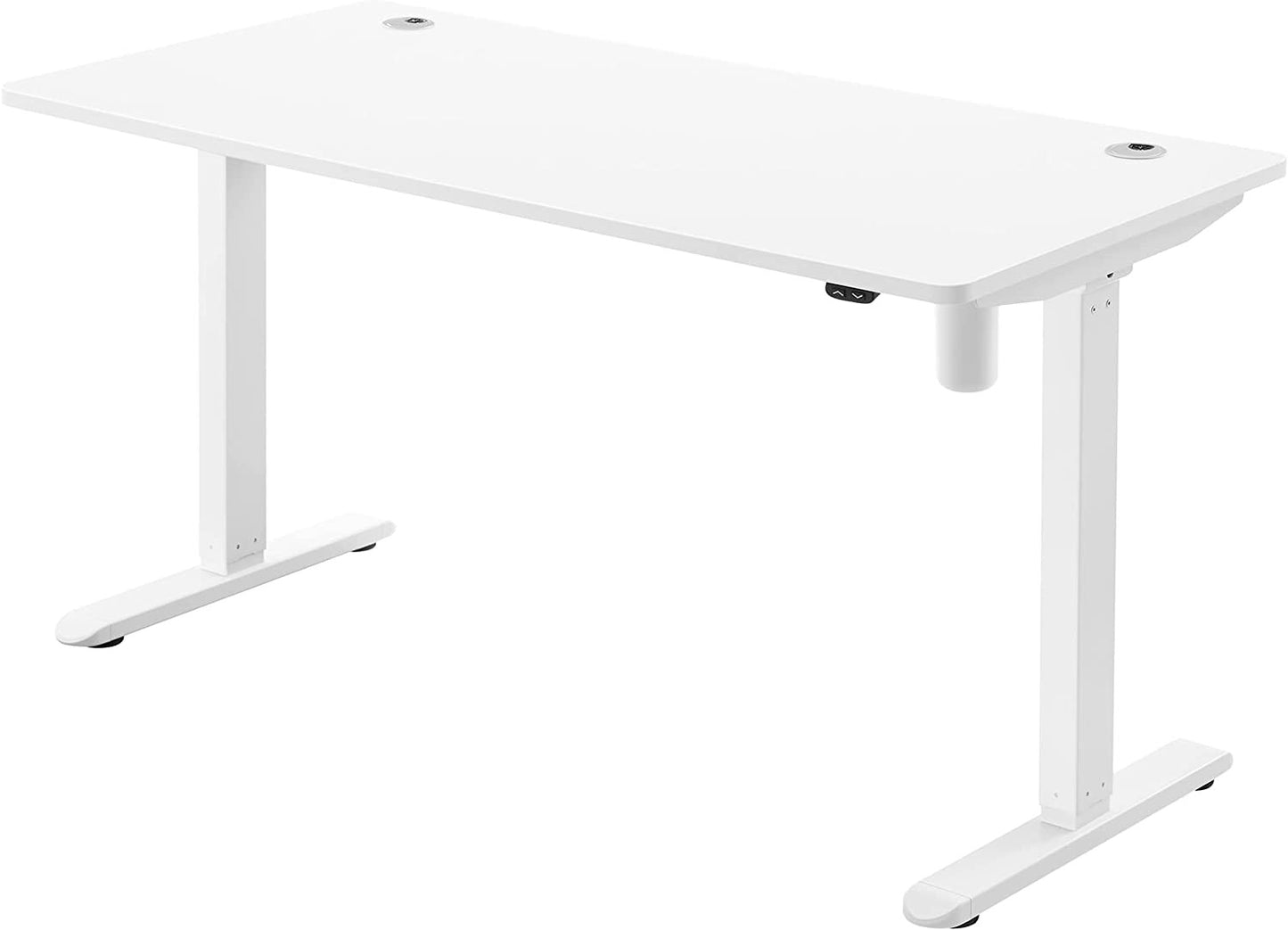Birou Electric, Reglabil Pe Inaltime, Alb, 140 X 70 Cm