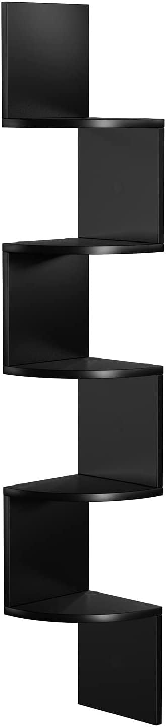 Raft De Colt Cu 5 Niveluri, Negru