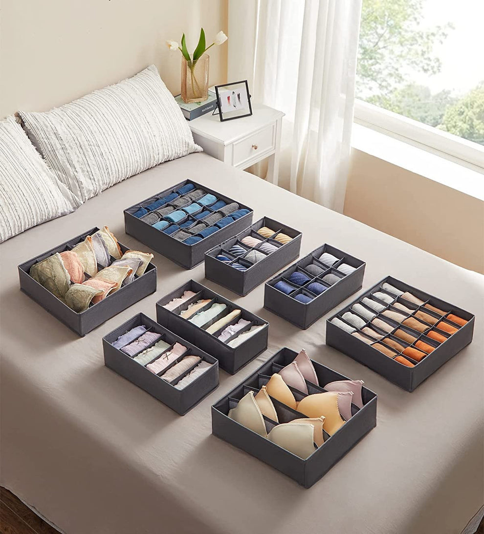 Set De 8 Organizatoare Pentru Lenjerie De Corp