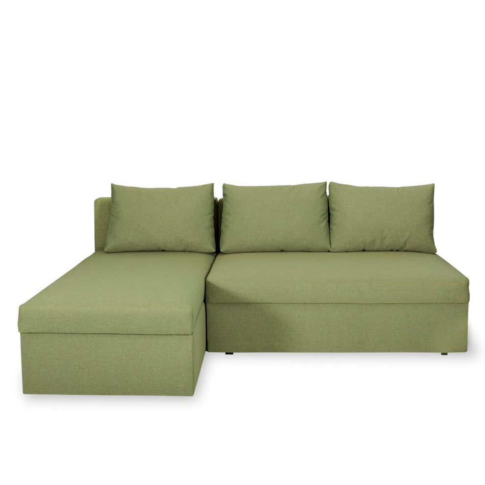 Coltar Extensibil Cu Lada Depozitare Vario, Interschimbabil Stanga/Dreapta, Verde