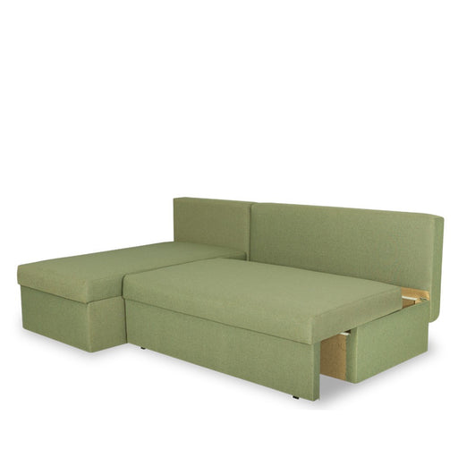 Coltar Extensibil Cu Lada Depozitare Vario, Interschimbabil Stanga/Dreapta, Verde