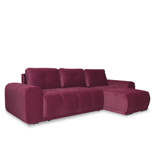 Coltar Extensibil Cu Lada Dreamer, Interschimbabil Stanga/Dreapta, Visiniu, 290 X 162 X 100 Cm