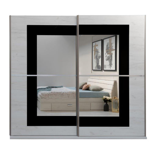 Set Mobila Dormitor Vanity Cu Pat 160 X 200 Cm, Dulap si 2 Noptiere