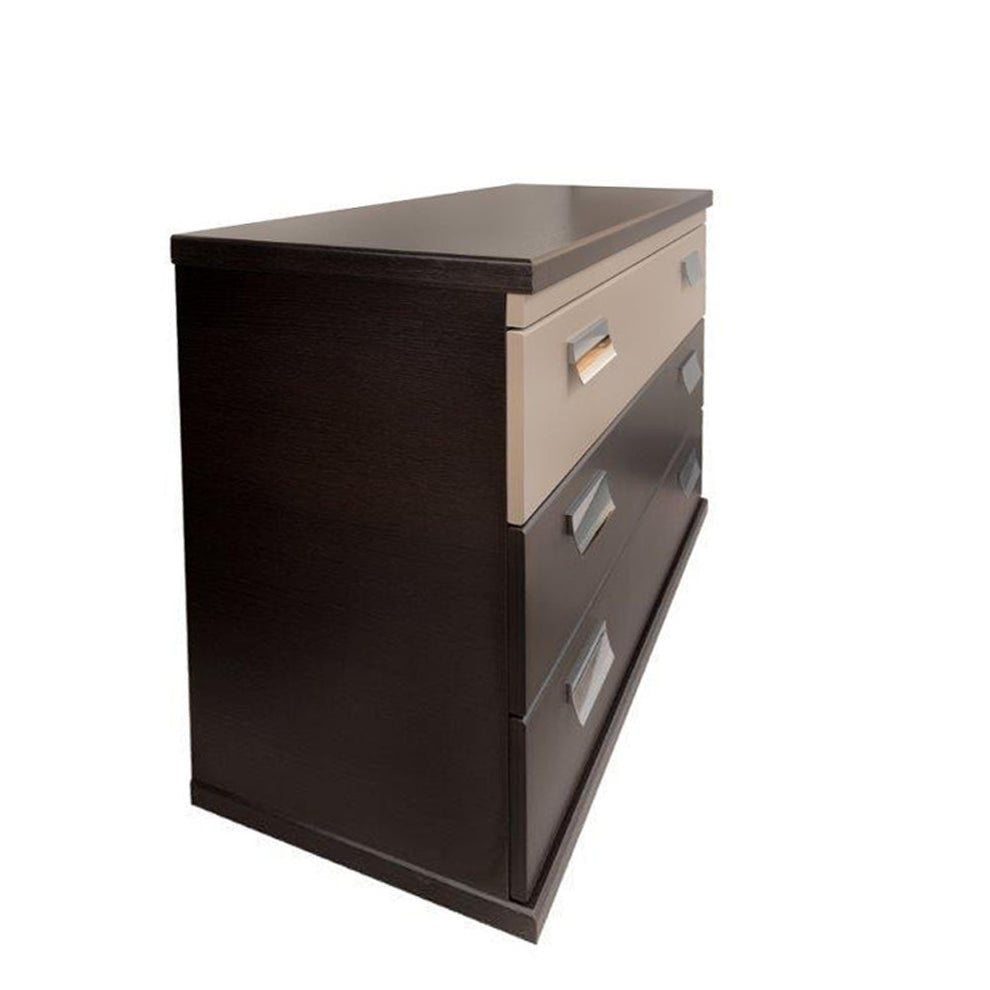 Comoda Cu 3 Sertare Pallas Wenge, 110 Cm
