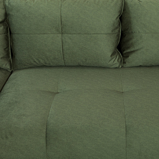 Coltar Extensibil Joy, Lada Depozitare, Interschimbabil Stanga/Dreapta, Verde, 254 Cm