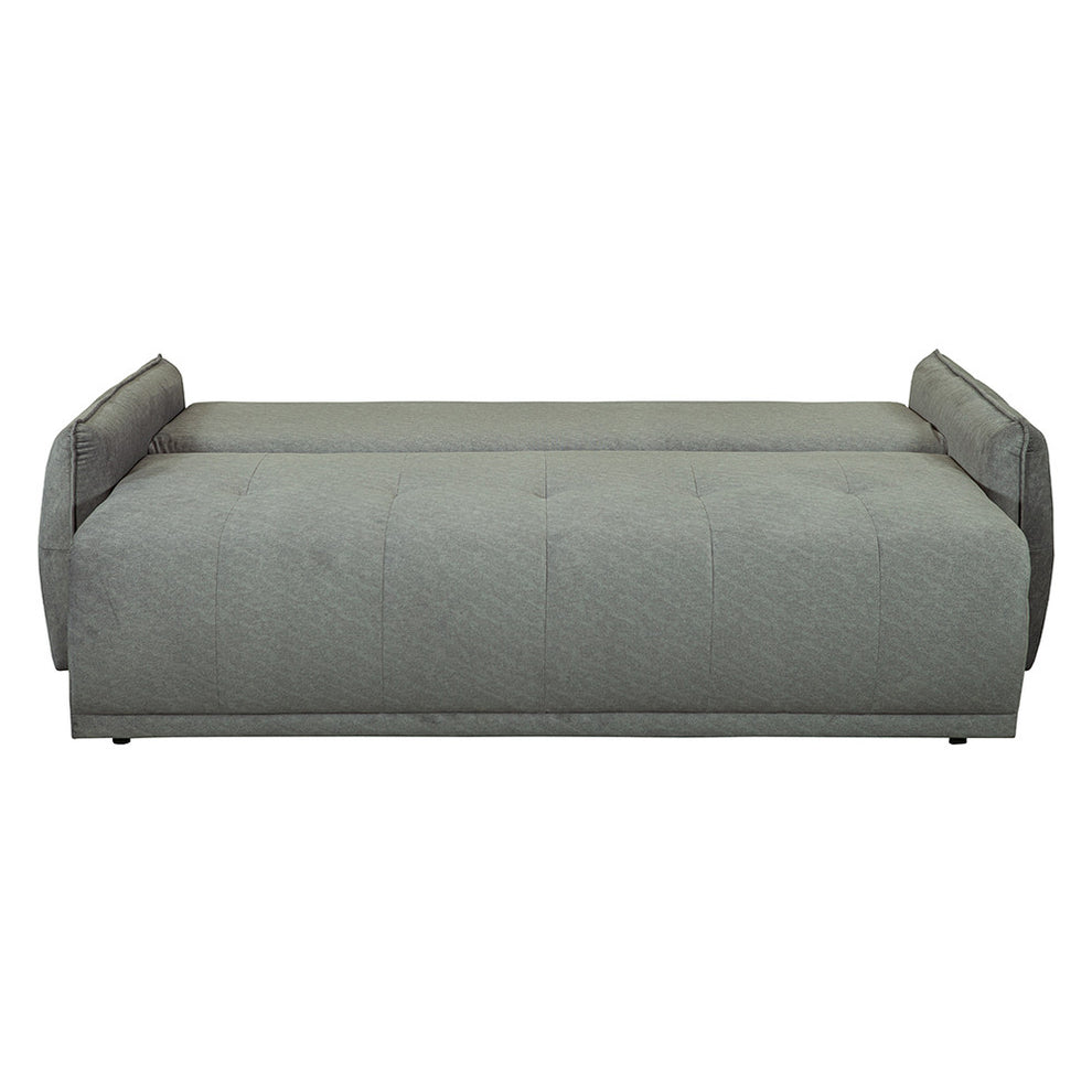 Canapea Extensibila Joy, Lada Depozitare, Gri, 222 Cm