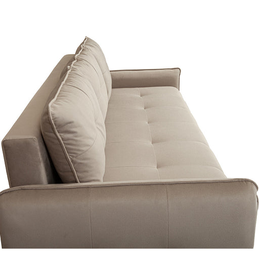 Canapea Extensibila Joy, Lada Depozitare, Crem, 222 Cm