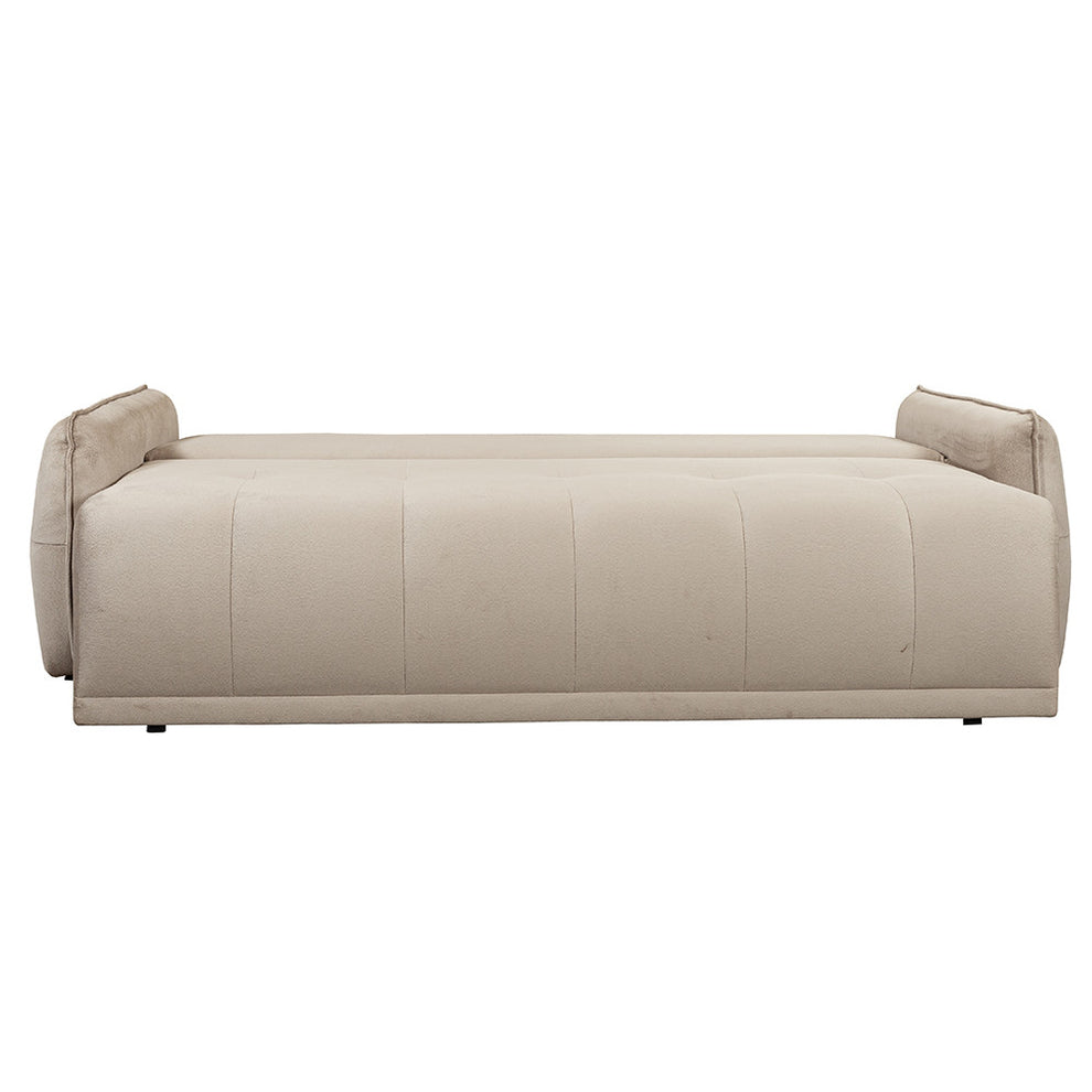 Canapea Extensibila Joy, Lada Depozitare, Crem, 222 Cm