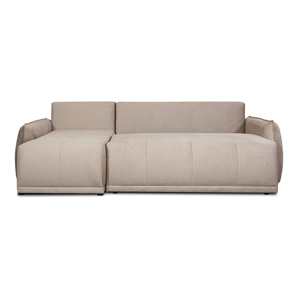 Coltar Extensibil Joy, Lada Depozitare, Interschimbabil Stanga/Dreapta, Crem, 254 Cm