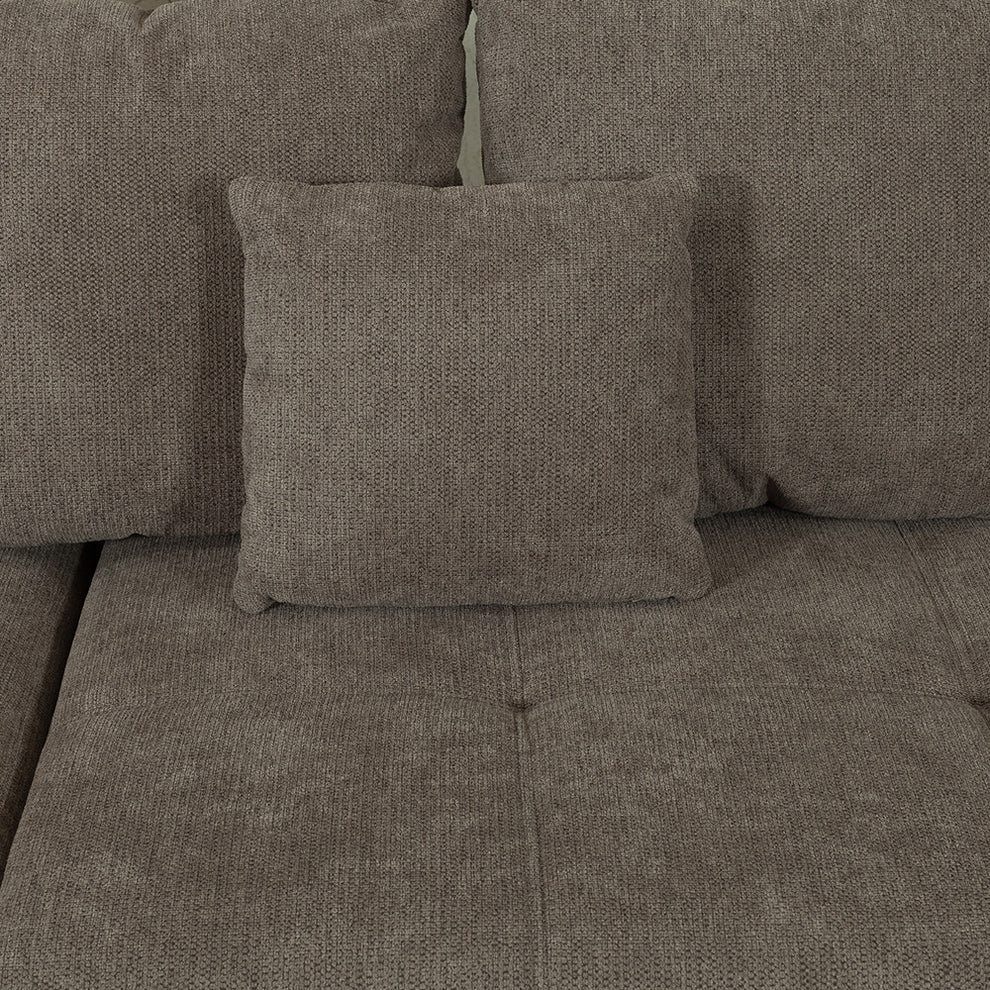 Coltar Extensibil Stanga Otis, 5 Locuri, Lada Depozitare, Maro, 280 Cm