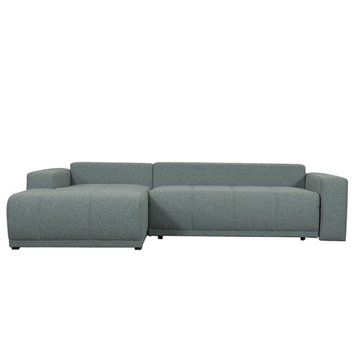 Coltar Extensibil Stanga Otis, 5 Locuri, Lada Depozitare, Gri Albastrui, 280 Cm
