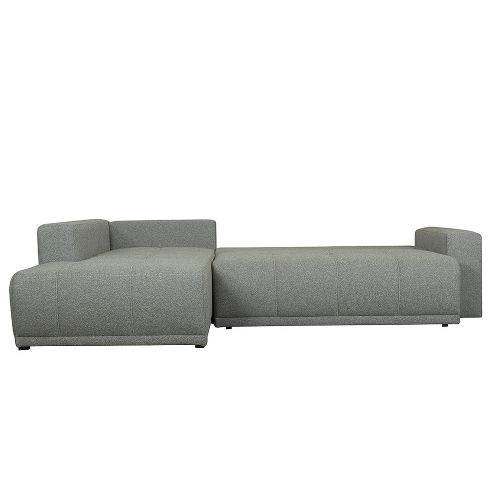 Coltar Extensibil Cu Otoman Stanga Otis, 5 Locuri, Lada Depozitare, Gri, 280 Cm