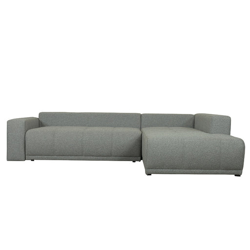 Coltar Extensibil Cu Otoman Dreapta Otis, 5 Locuri, Lada Depozitare, Gri, 280 Cm